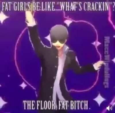 The floor do be crackin