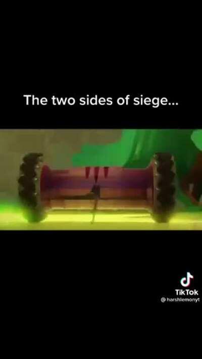 The two sides of siege