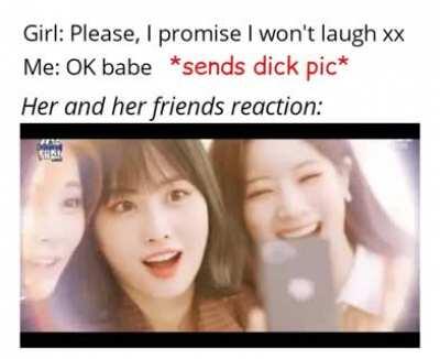 She said size doesn't matter :/