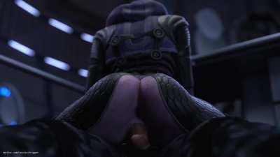 Yes commander [Quarian,Mass Effect] (facelesstrigger)