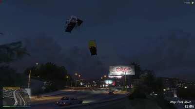 Dhl truck on the way to deliver my haul