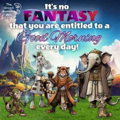 Conjure up a Smile to start The Day! Good Morning!!!