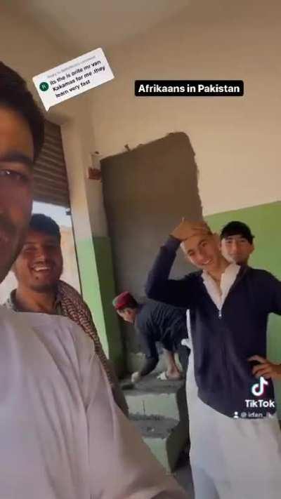 Afrikaans in Pakistan