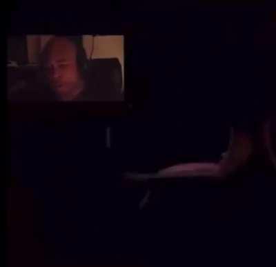 Krillin was definitely acting like this while 18 was breaking Vegetas arms