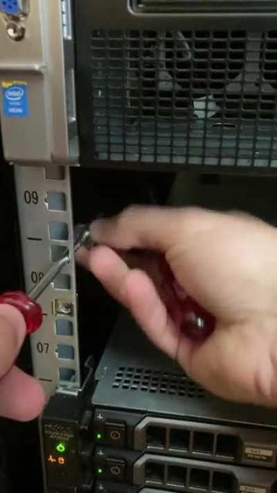 Two screwdriver method for those without a tool