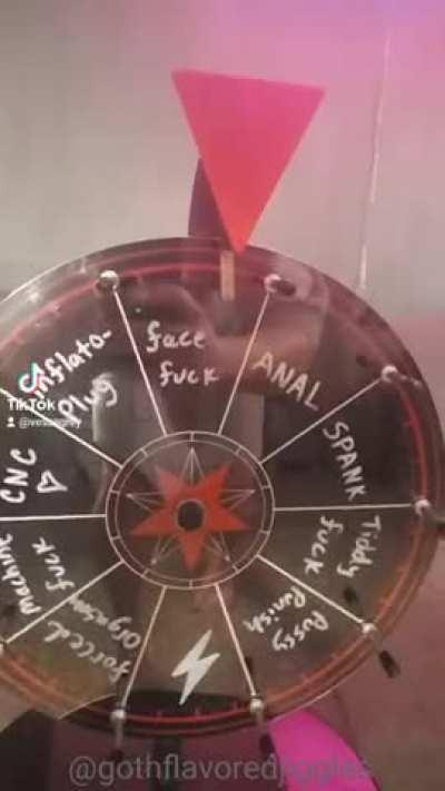 spinning the magic wheel