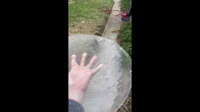 some cool ice i broke