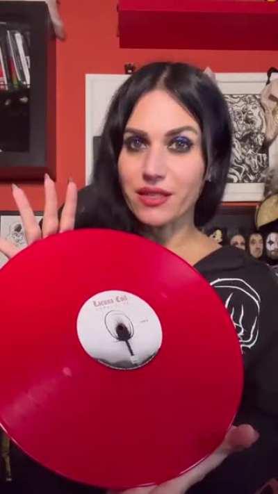 Cristina Scabbia talking about the deluxe reissue of Lacuna Coil's 2002 album Comalies