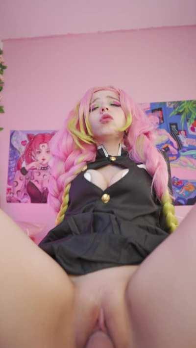 POV: Mitsuri Kanroji riding your cock by CyberlyCrush