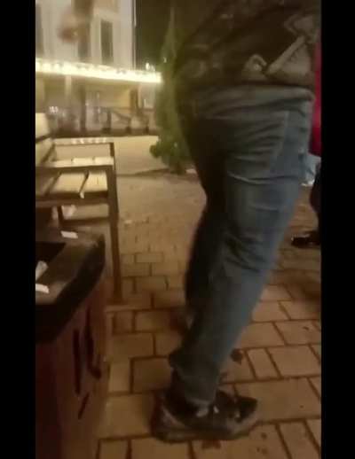 random MC white knight sides with MC lady after she hit bf