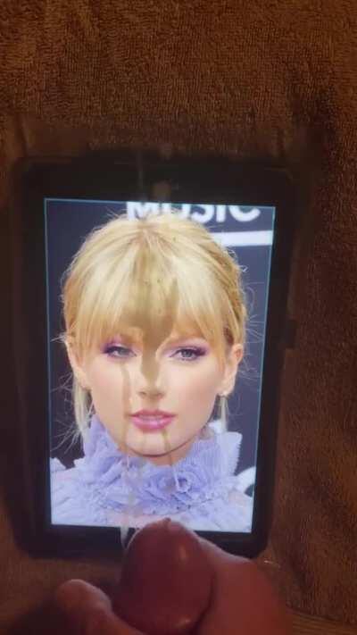 Taylor taking my cum all over her beautiful face