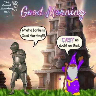 The Morning is Magical!!!