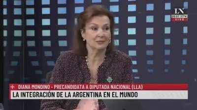 prohibido olvidar cuando diana mondino dio la mejor respuesta cuando le preguntaron por cafiero 
