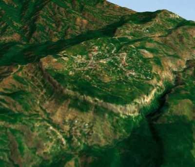 Topography of Shusha