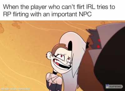 “Roll for cringe damage”