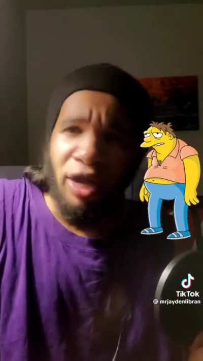 Trump debate quotes read by Simpsons characters.