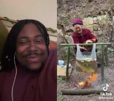 How has the bag not burned yet?