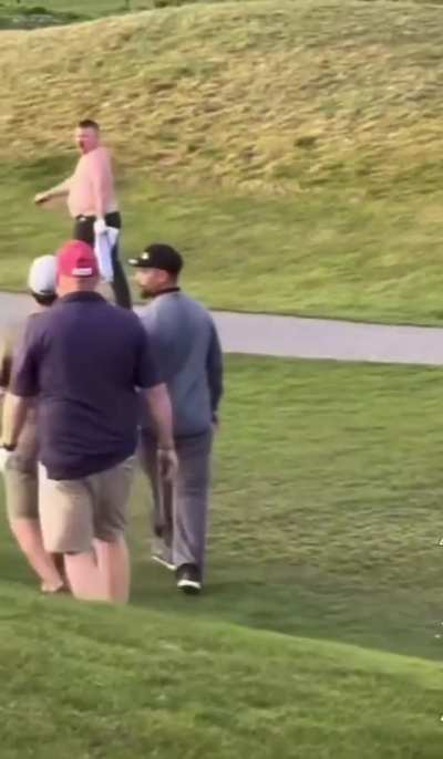 Golf course disagreement!