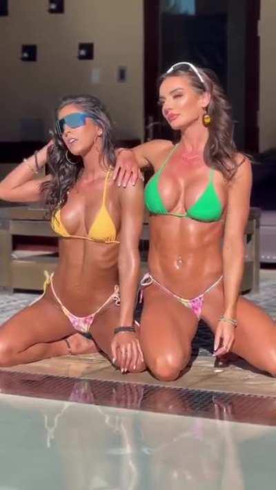 Ali Lee and Whitney Johns