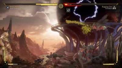 What my wife sees while I swat a fly