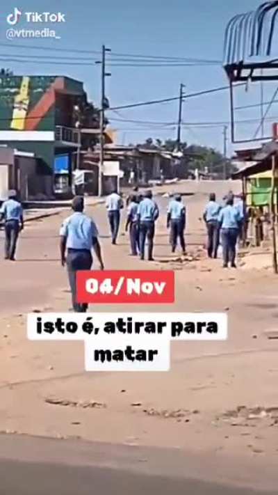 Police Open Fire on Unarmed Protesters in Mozambique During Election Fraud Protests