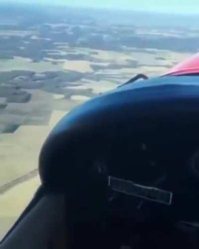 Flying the same speed as wind in the opposite direction