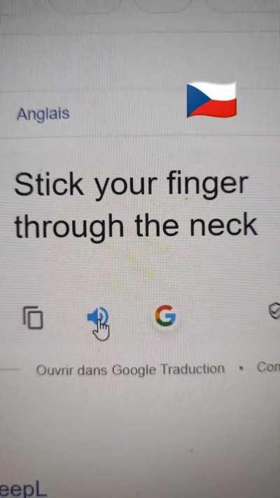 How Czech people talk in the streets
