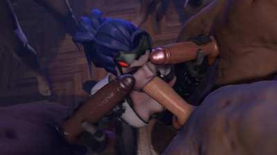 Widowmaker multitasking (Nottanj) [Overwatch]