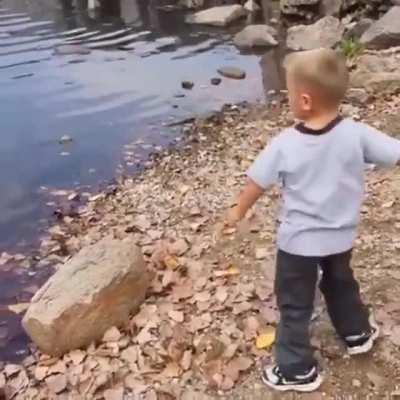 Kill the cameraman, by throwing stones at him