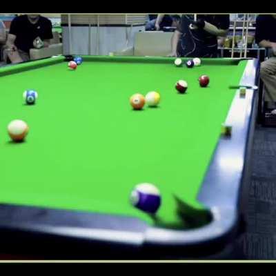 I'm sure you've never seen billiards played like this