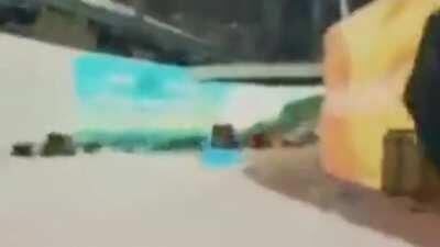 He turned himself into a deathbox. Funniest sht I have ever seen