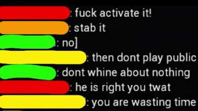 We voice acted a toxic screenshot (strong language)