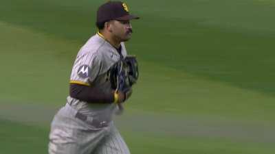 [Highlight] [Highlight] Trent Grisham robs Gabriel Moreno with a diving catch.