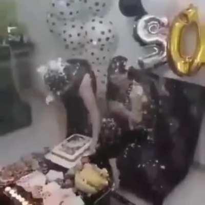 She's a fire ball 🎶