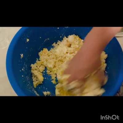 Hi, Reddit! This morning I want to show you how I make syrniki. It is very healthy, quick and tasty, and it is one of our daily meals.