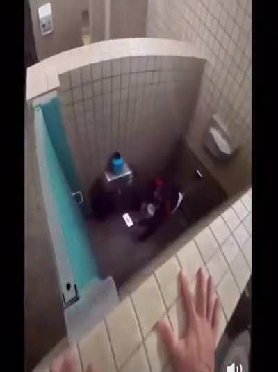 Just going to pee...