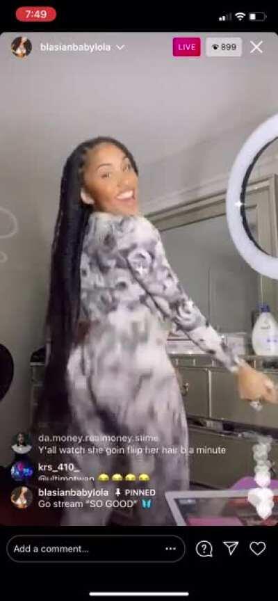 Who got the beginning of this live?