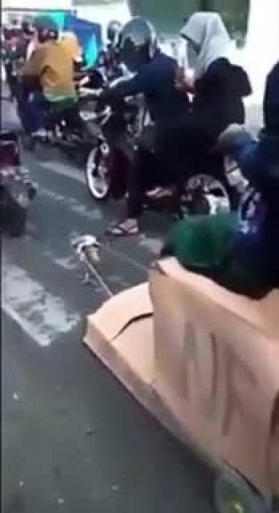 To com um monstro na garagem