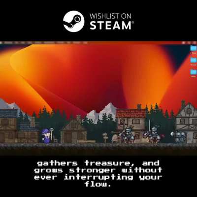 Desktop Heroes – Play while you work! Coming to Steam Next Fest!