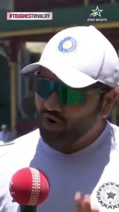 Selflessness at peak, im proud of u brohit