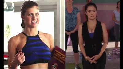 Alexandra Daddario vs Salma Hayek