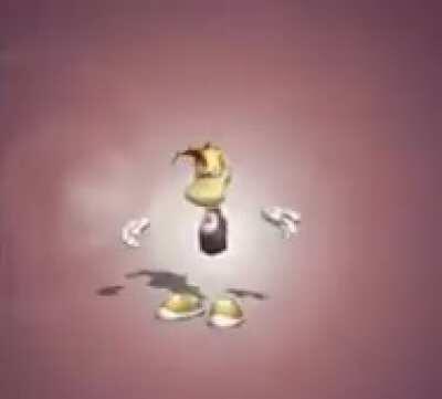 Transformation from Rayman 2 to Rayman 3 (taken from Press Kit)