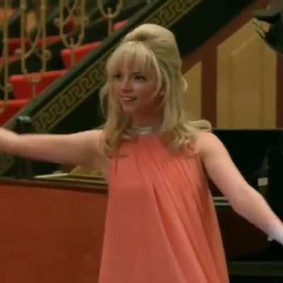 Anya and Thomasin having fun during the filming of Last Night in Soho