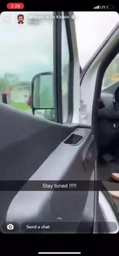 Too busy filming to call the fire department