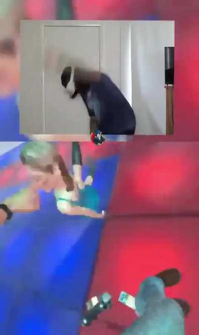 Bro nearly lost his cool there