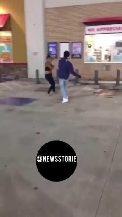 She kept trying to grab him