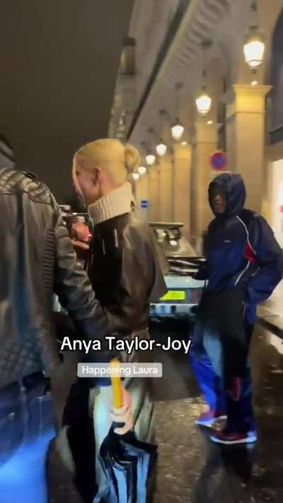 Anya in Paris January 25, 2025