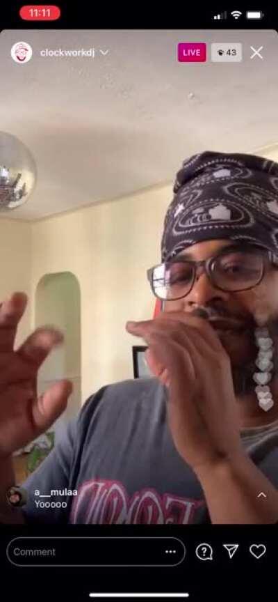 [RARE] 10/31/2020 Clockwork tells an amazing story about Ascension and Inside Outside on his livestream 💙