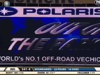 MS Dhoni Helicopter Shot