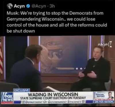 Wisconsin Election Could Derail Musk’s Reforms